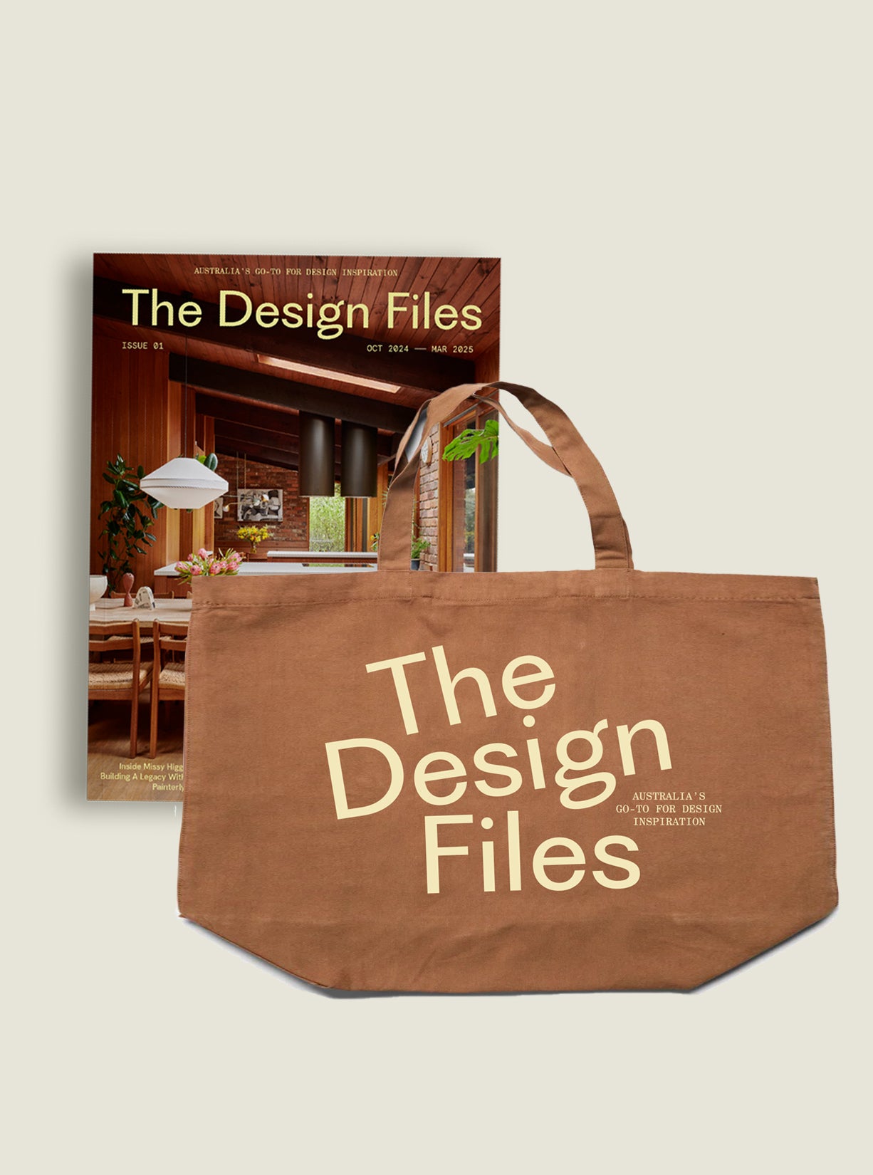 The Design Files Magazine Issue 01 + Tote Bag
